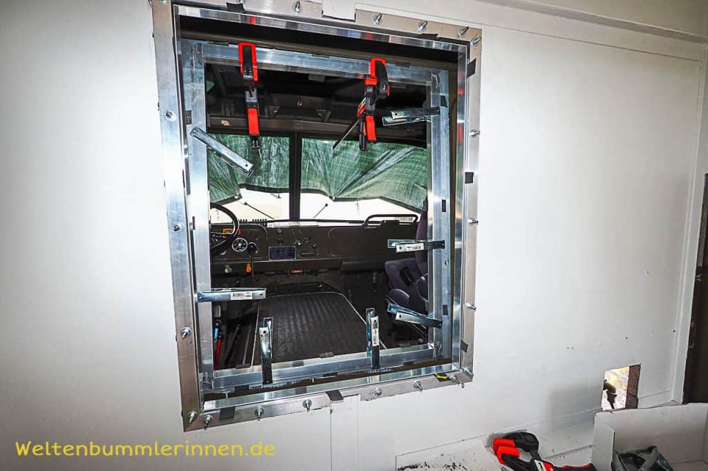 Durchstieg - Bau eines Durchstieges beim Steyr 680 GL