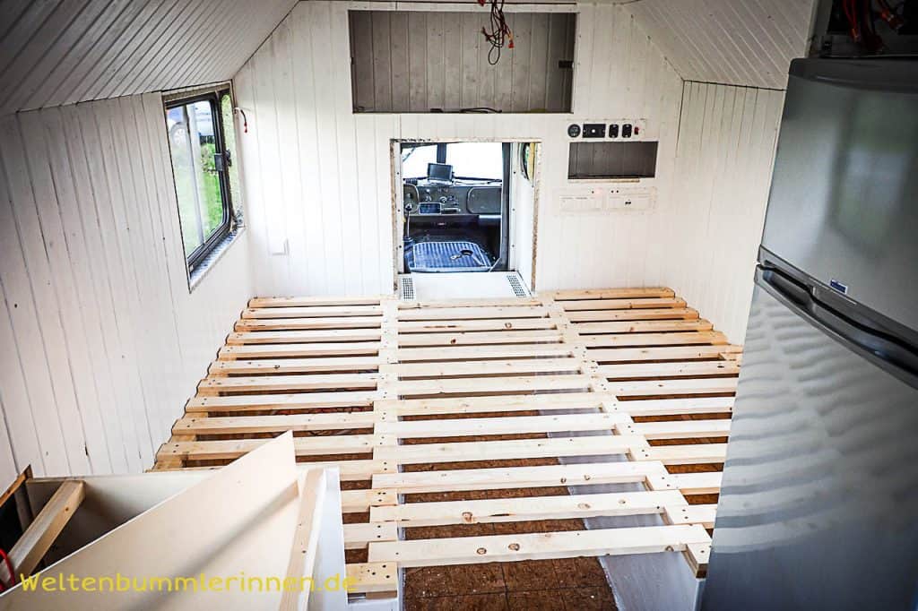 Bettenbau, Bau eines Bettkastens, Bett