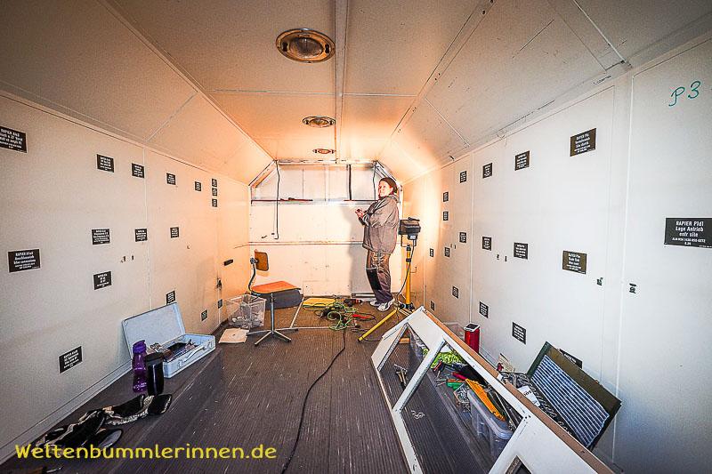 Fienchen wird leergemacht