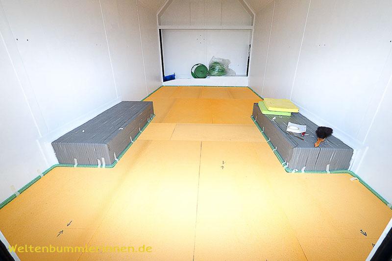 Fußbodenaufbau im Wohnmobil Teil 1