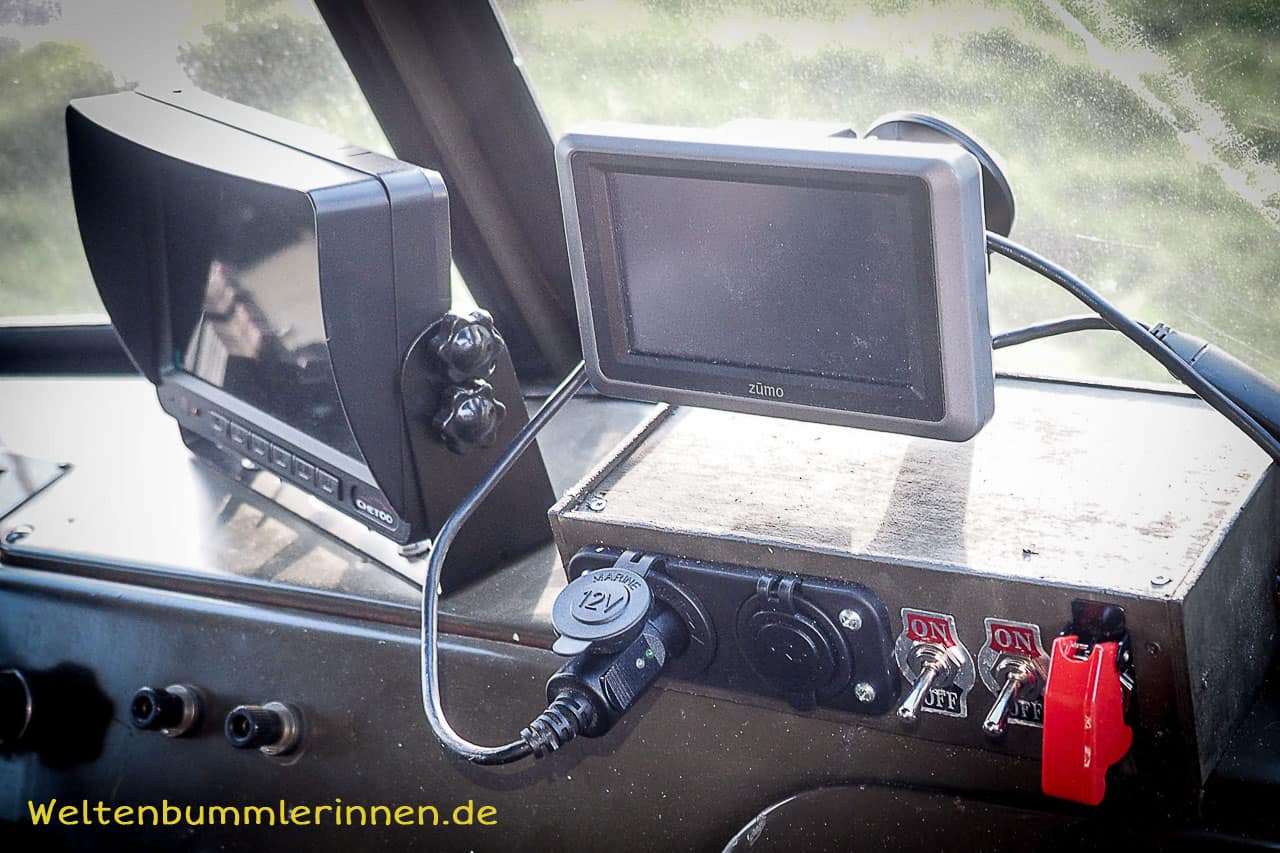 Cockpit im Fahrerhaus