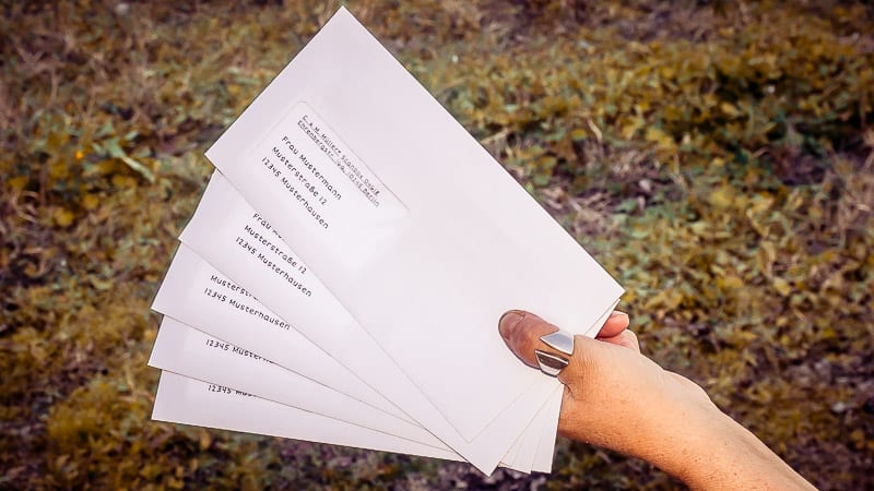 Man kann seine Post auch ganz ohne eine Meldeadresse empfangen.