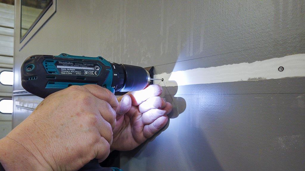 Zurrschienen Wohnmobil GFK