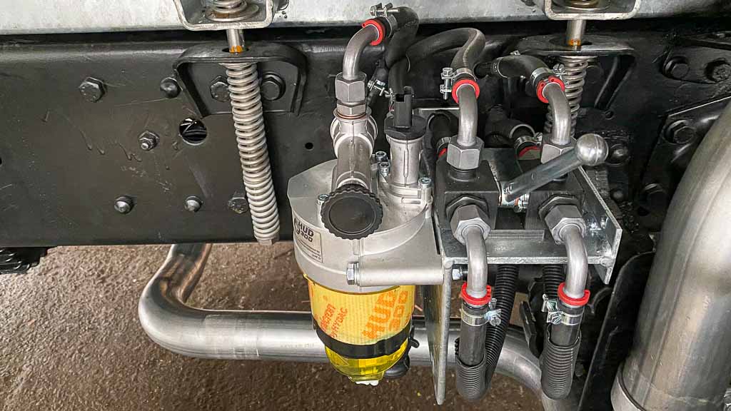 HUD 300 Dieselfilter, hud-filter.de eingebaut in der Black Pearl von allzeit-bereift.de