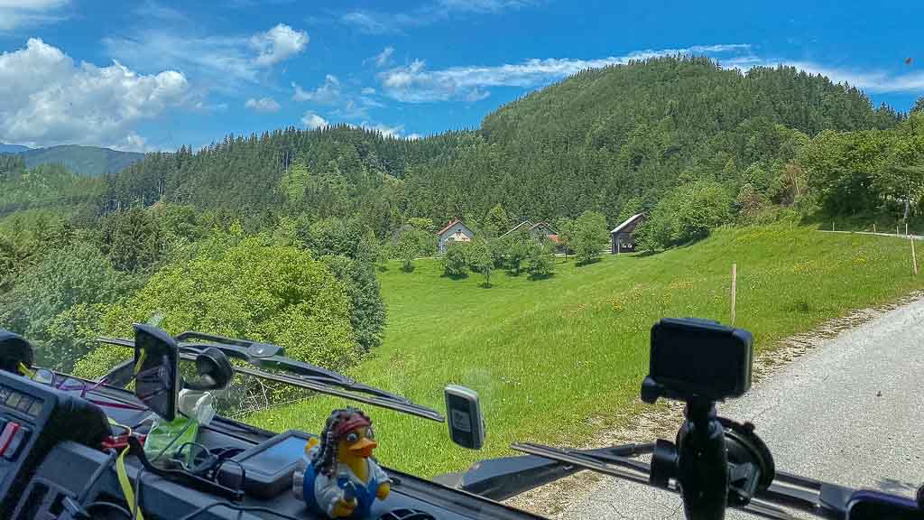 Quer durch Europa 07 Slowenien Black Pearl und Allzeit-Bereift