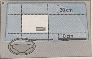 GoBox Mautbox Anbringungsort GoBox Mautbox Anbringungsort
