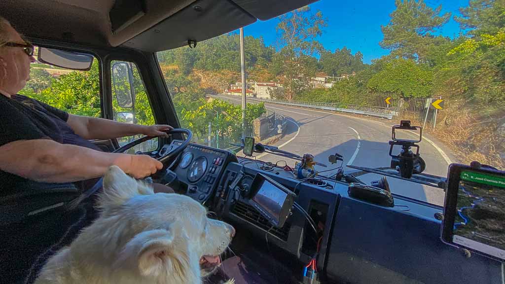 Vom Stellplatz gehts wieder weiter