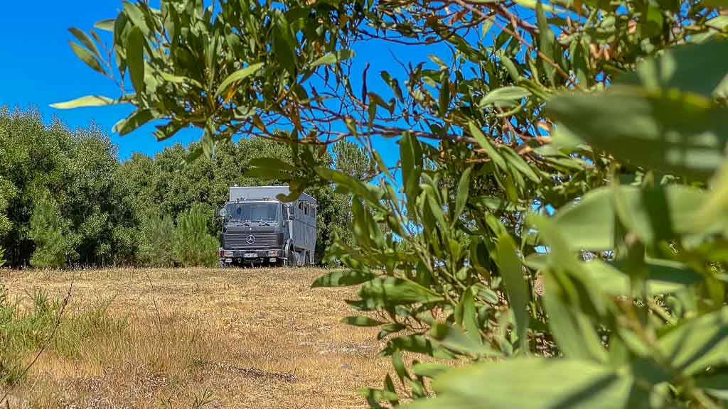 Vom Stellplatz gehts wieder weiter