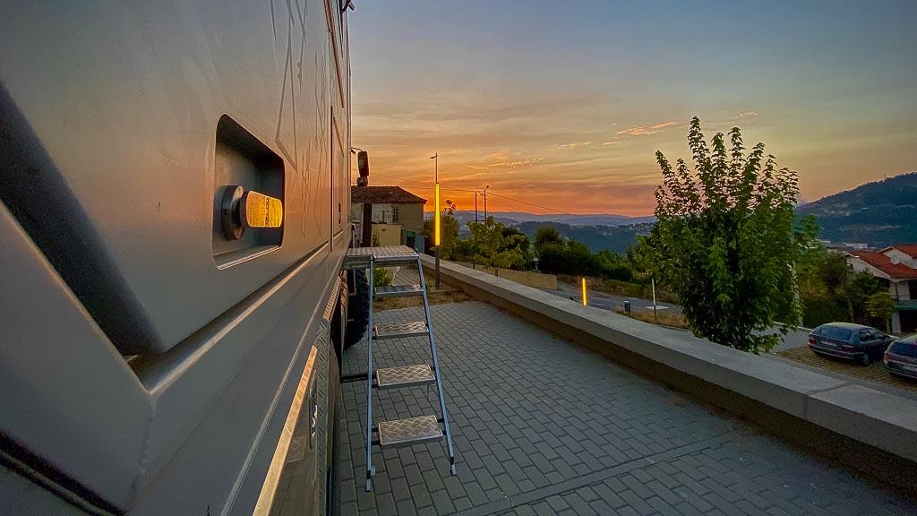 Vom Stellplatz gehts wieder weiter