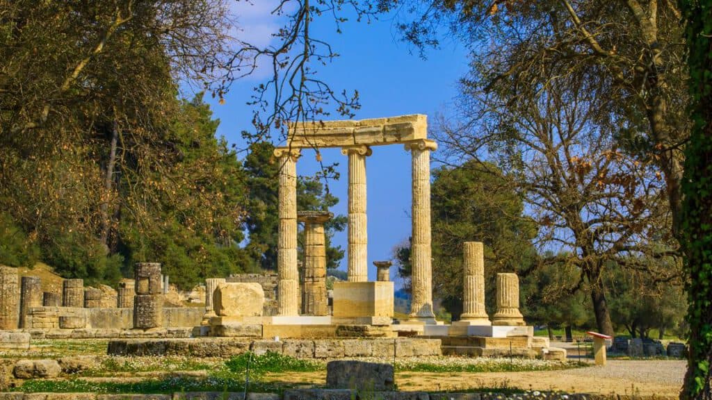 Ancient Olympia in Greece