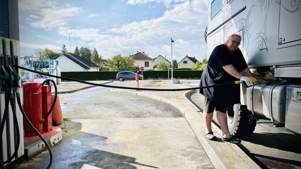 Tanken auf Reisen durch Frankreich mit Hindernissen