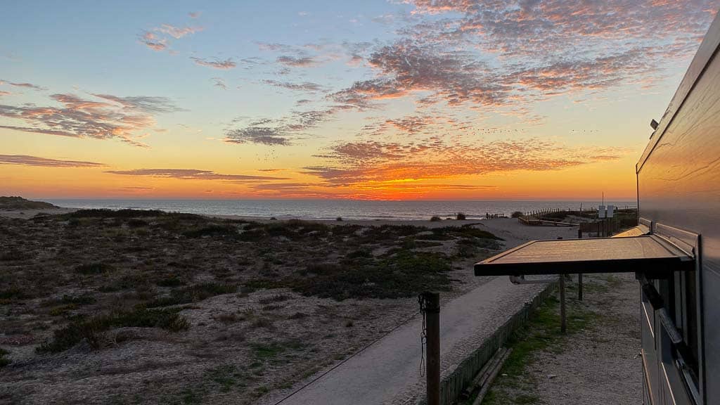 Sonnenuntergang in Costa de Lavos Sonnenuntergang in Costa de Lavos