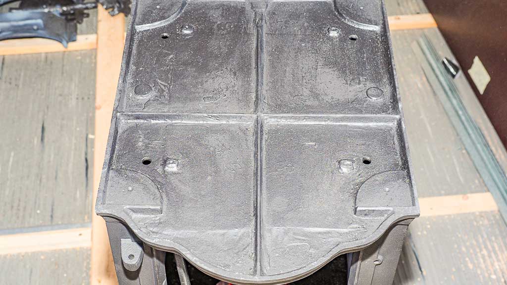 Bodenbohrung Holzofen