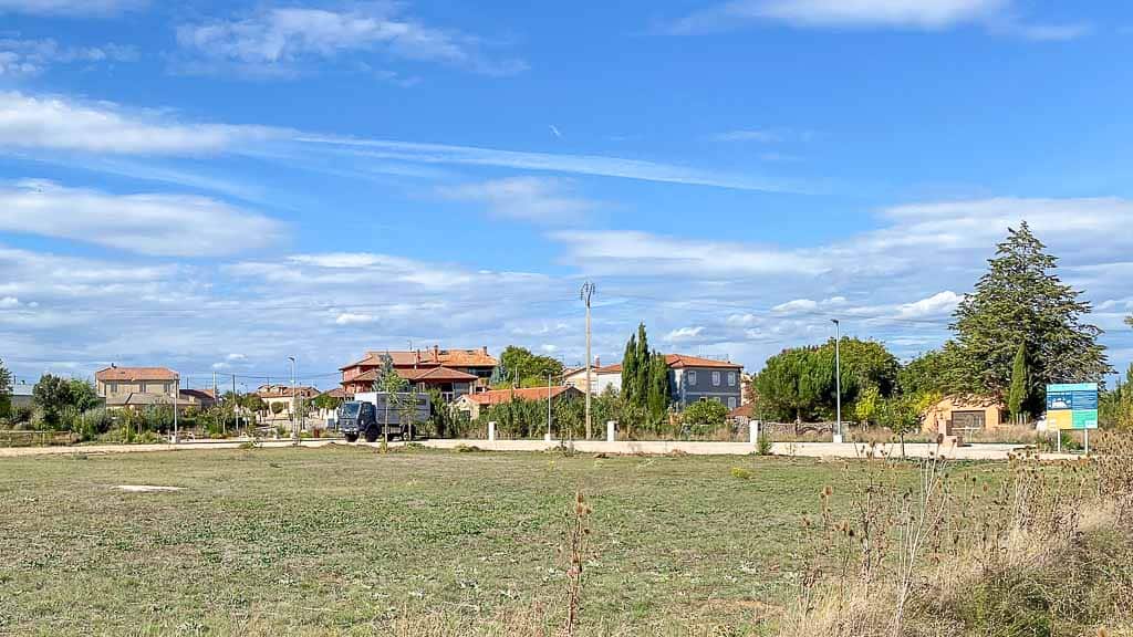 Stellplatz Rioseco de Soria Auf dem Weg zum Winterziel Portugal: Stellplatz in Rioseco de Soria