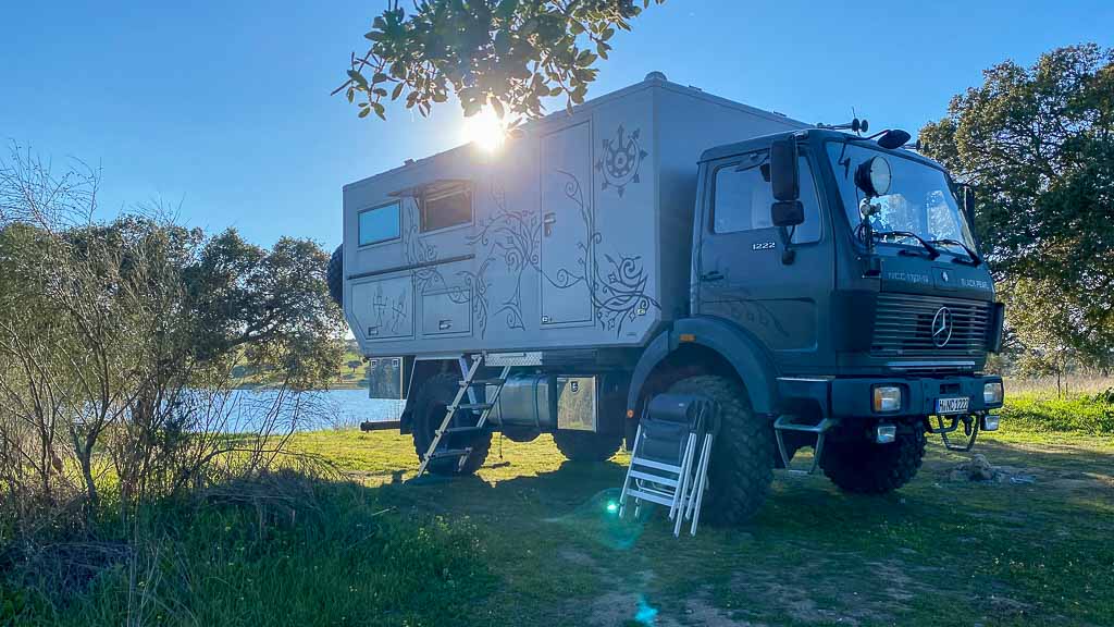 Black Pearl am Barragem do Alqueva