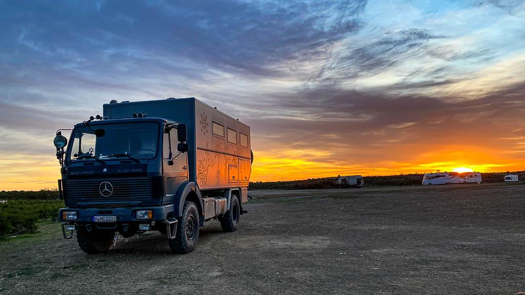 mit der Black Pearl in Pereiro