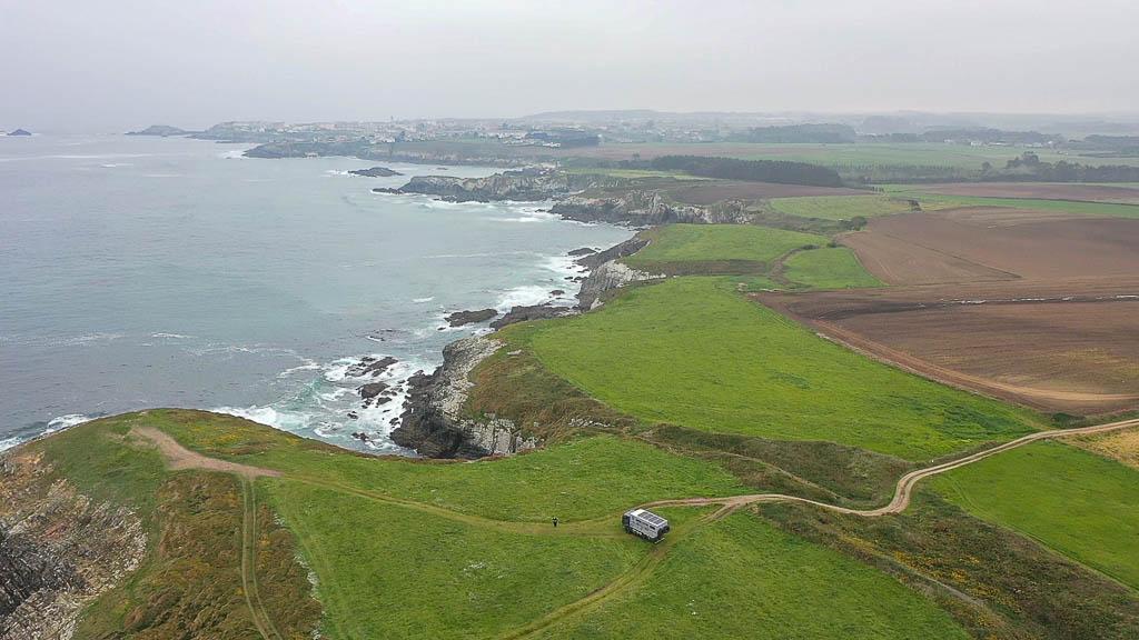 Vanlifer Allzeit bereift, Black Pearl in Nordspanien