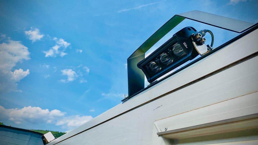 Außenlampe montiert Black Pearl