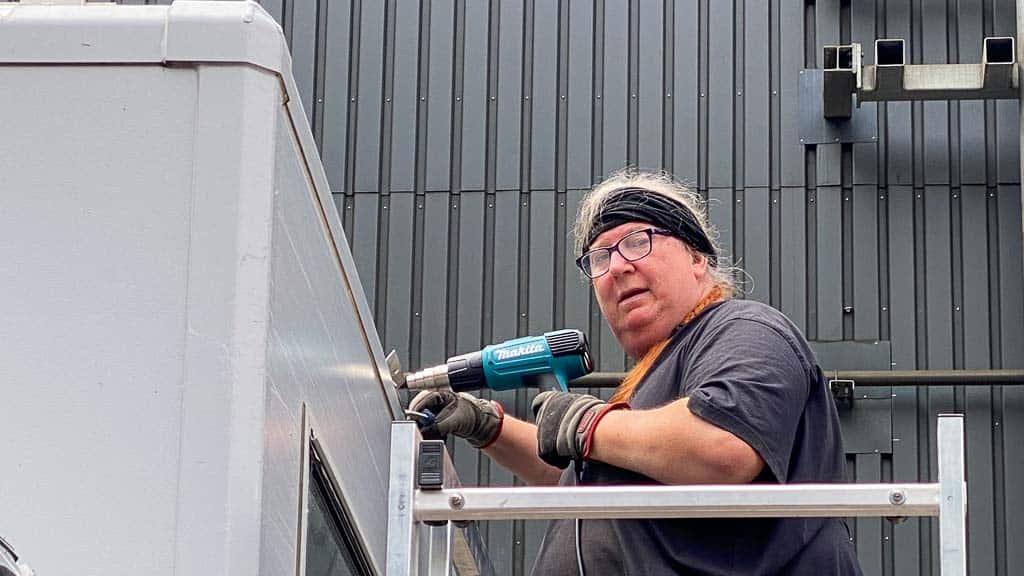 Heißluftgebläse Black Pearl