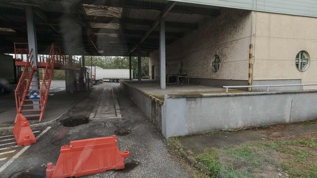 Ausblick Grenze Ausblick an der Grenze Ungarn Rumänien