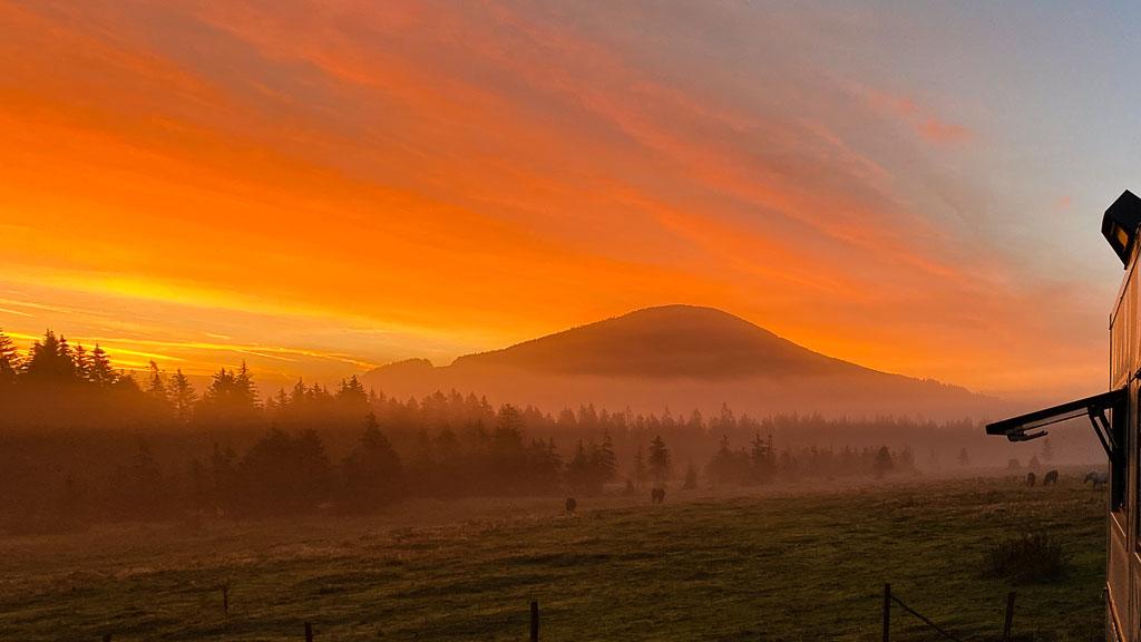 Sonnenuntergang Bergalm Sonnenuntergang Bergalm Black Pearl