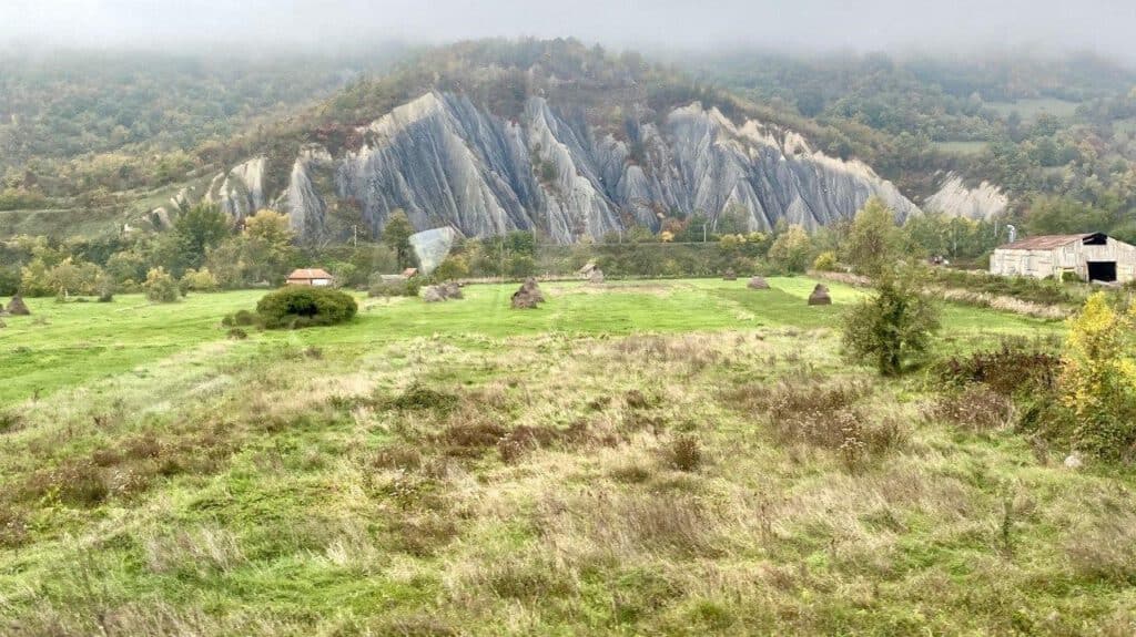 Bergrutsch in Rumänien