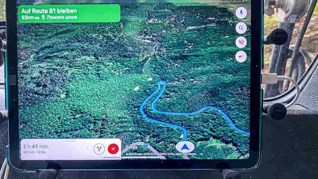 Kurvenstrecke Kurvenstrecke in Bulgarien