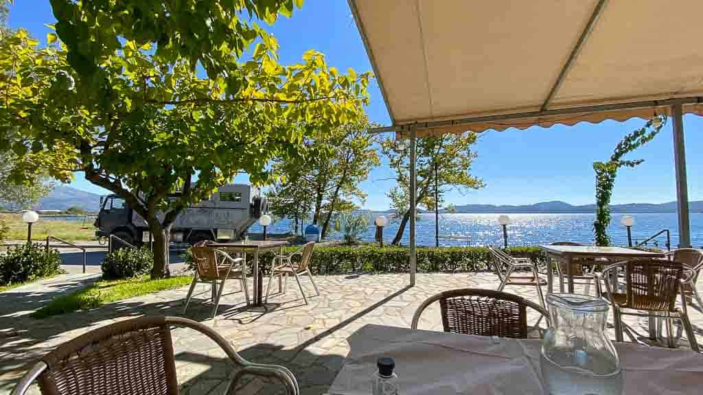 Restaurant am Strand: Einkehr nach vollbrachtem Tagewerk