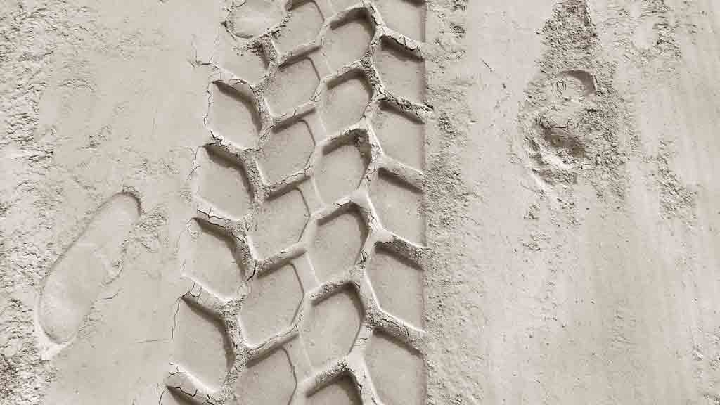 Allzeit-Bereift.de Achtsam Reisen Reifenabdruck