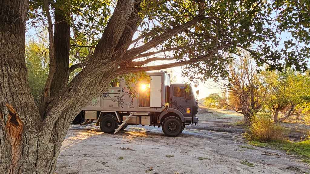 Sonnenaufgang in der Black Pearl