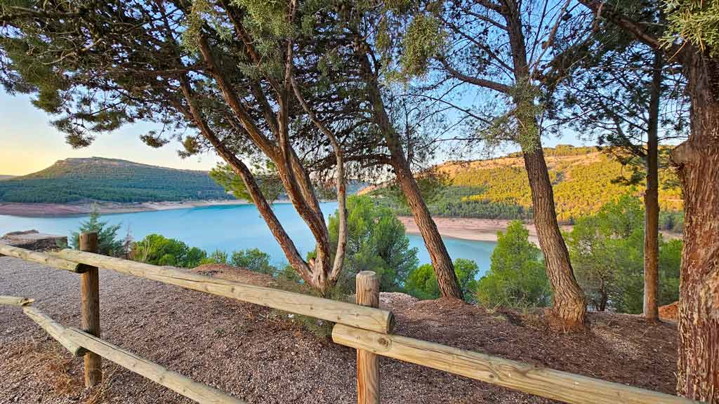 Stausee südlich von Saragossa