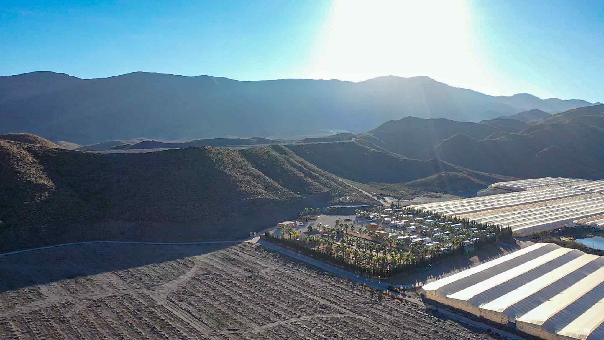 Area Camper La Ermita Übersicht 2018