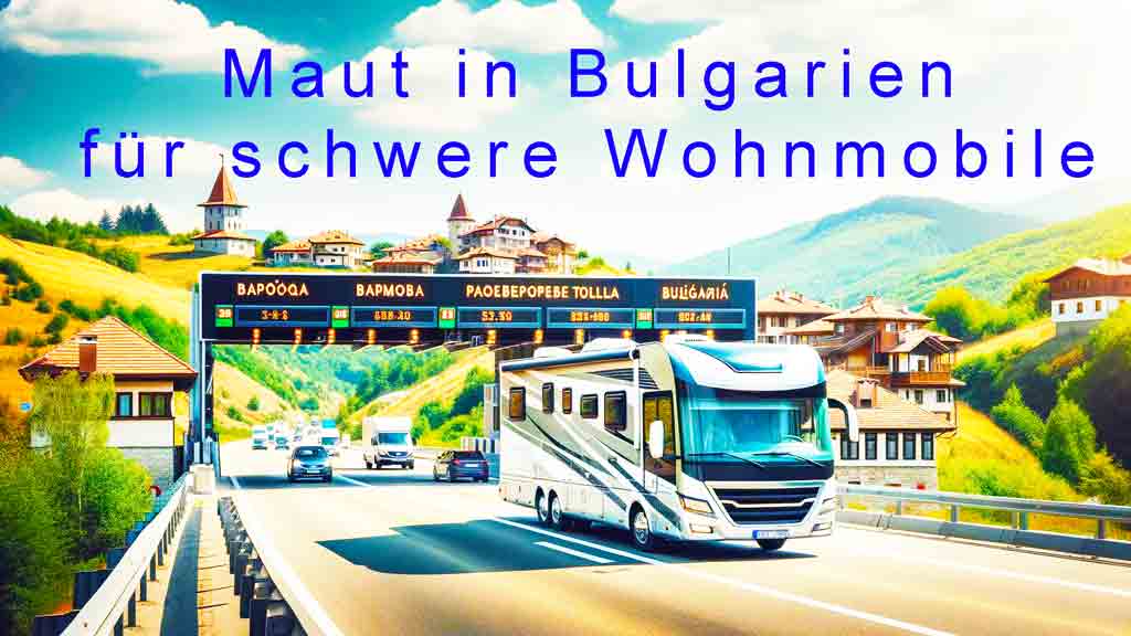 Allzeit-Bereift Maut in Bulgarien für schwere Wohnmobile